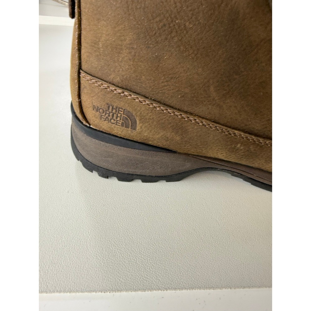 The North Face Ketchum Brown Leather Insulated Waterproof Boots Mens 12 NEW - Picture 6 of 12
